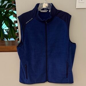 Peter Millar Navy Blue Fade Sleeveless Golf Vest XL NWOT